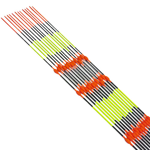 피싱투유 실리콘 형광링 관통용카본찌톱 (주황색3개) 1.1mmX0.6mm(70cm)