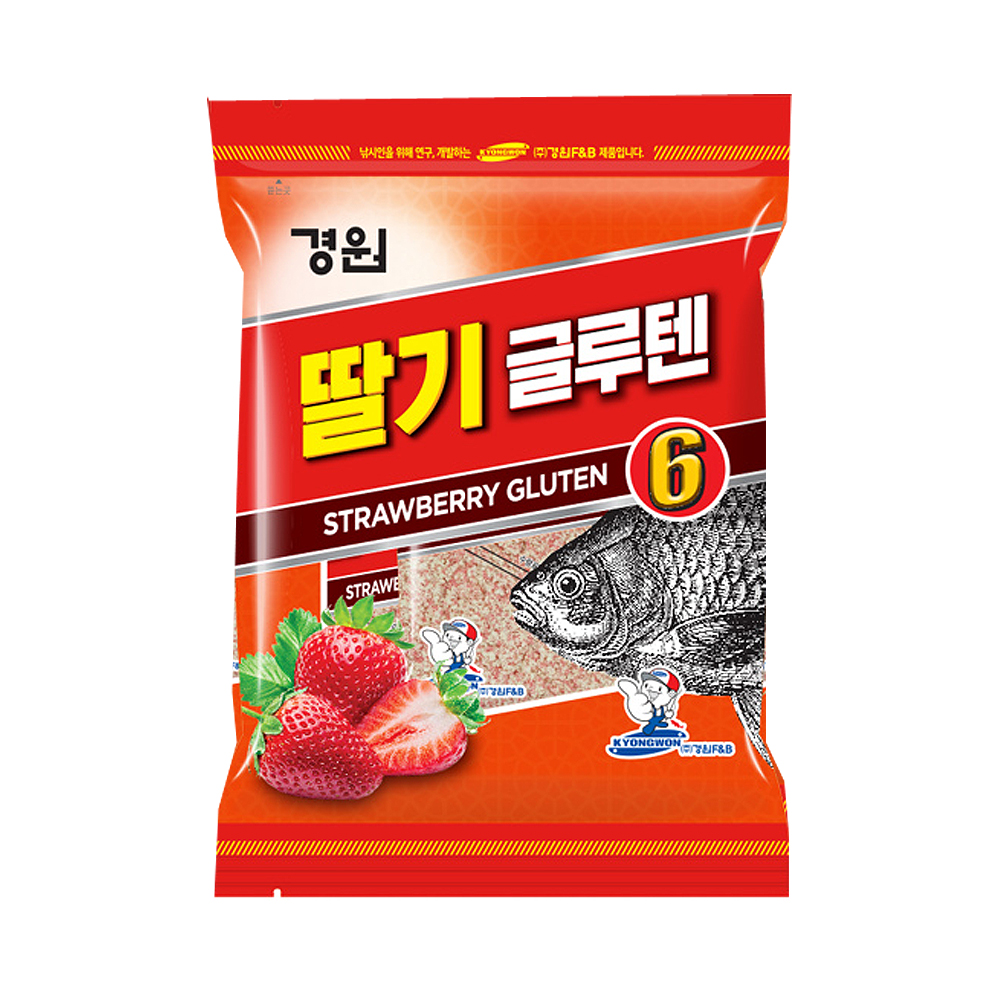 경원 딸기글루텐6 민물떡밥