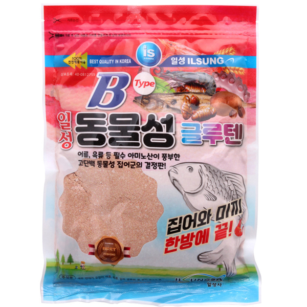 일성사 동물성 글루텐 B타입 민물떡밥